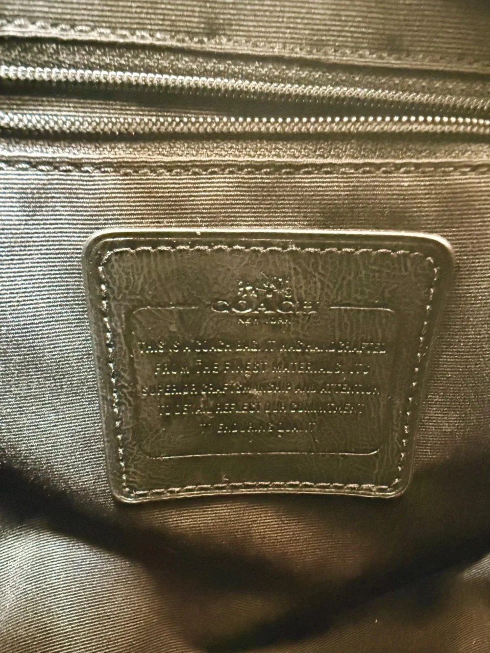 Coach Mini Bennett Satchel in Plaid Gingham Pattern